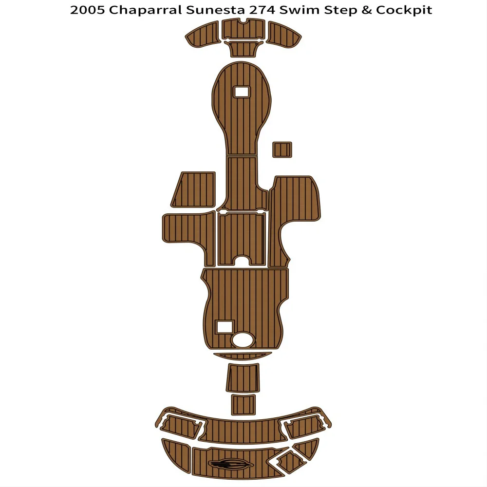 

2005 г., Chaparral Sunesta 274, плавательная платформа, кабина, лодка, EVA пена, Тиковый напольный коврик, SeaDek, маринемат, Gatorstep, стильный самоклеящийся