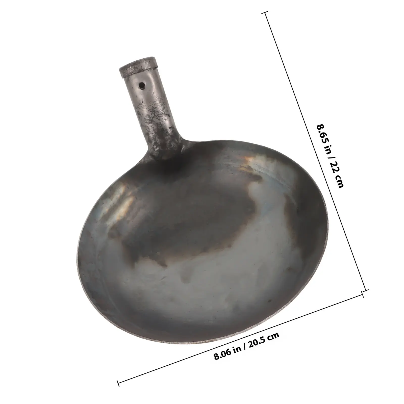 헤비 듀티 금속 거름삽 대용량 분뇨 삽 하수구 청소용 거름삽 재사용 가능 거름삽