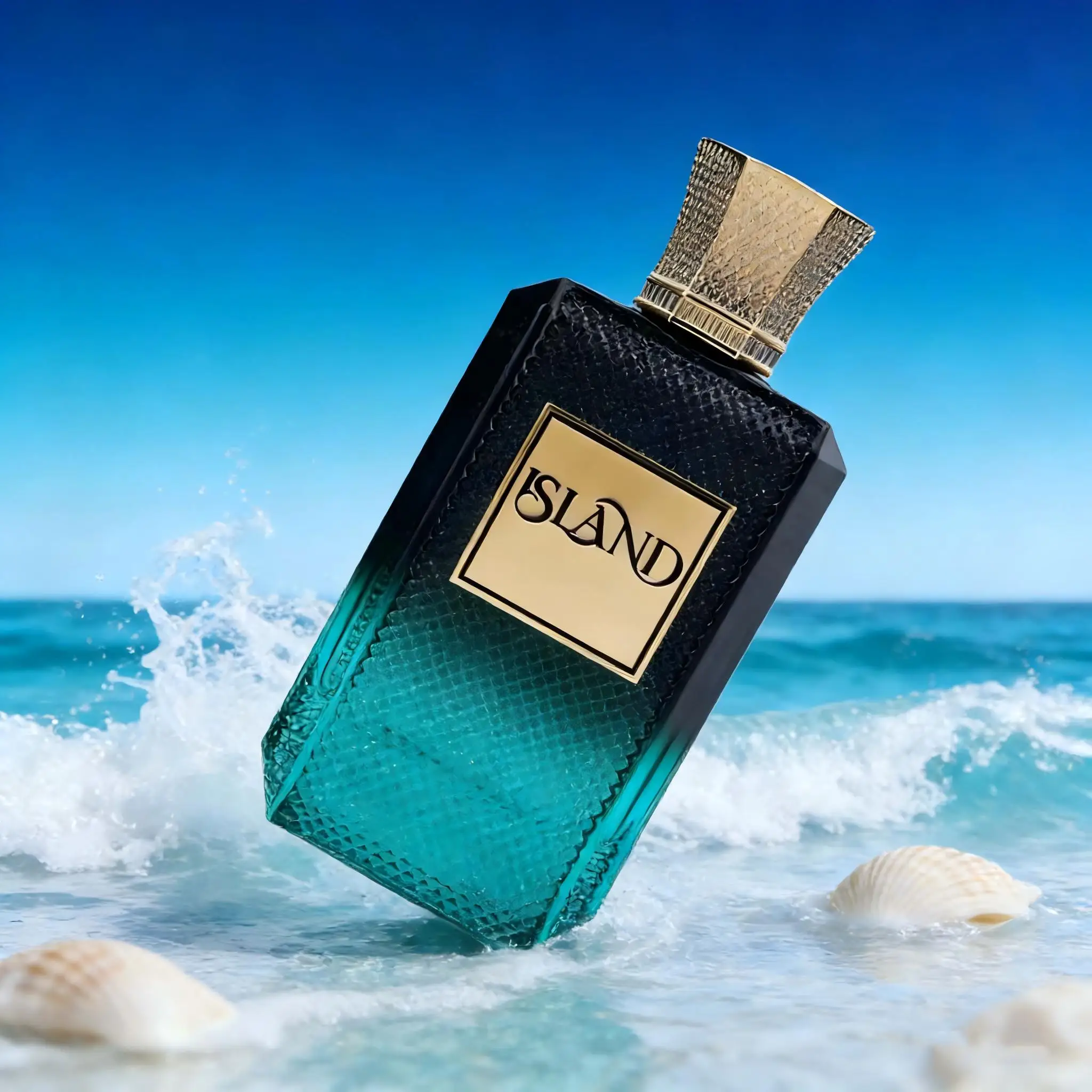 Profumo extrait unisex island cocco tropicale e brezza marina_voghion.com