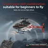 F07 UH1 Huey Helicopter F08 Light Flow 6 Channels Brushless Helicopter Model RC Helicopter Single Propeller Simulation Model Toy 5