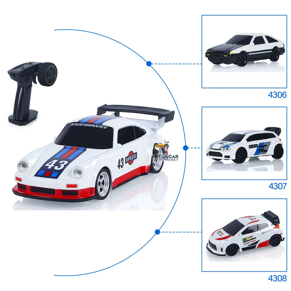 ギフト屋外おもちゃ 1/43 RC ドリフトカーミニ RC レースカー