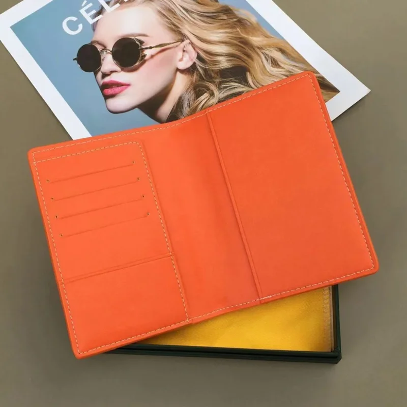 Classic Passport Cover for Men and Women, Fashion New 2024 High Quality Card Holder