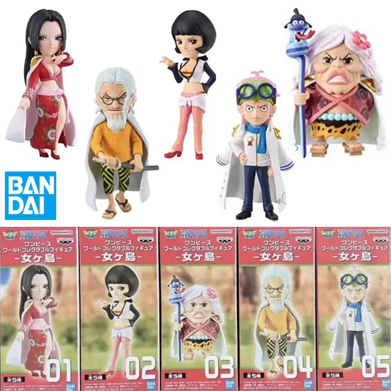 Banpresto Original Wcf Amazon Lily One Piece Anime Figure Coby Gloriosa Shakuyaku Action Figure Toys For Boys Girls Kids Gifts