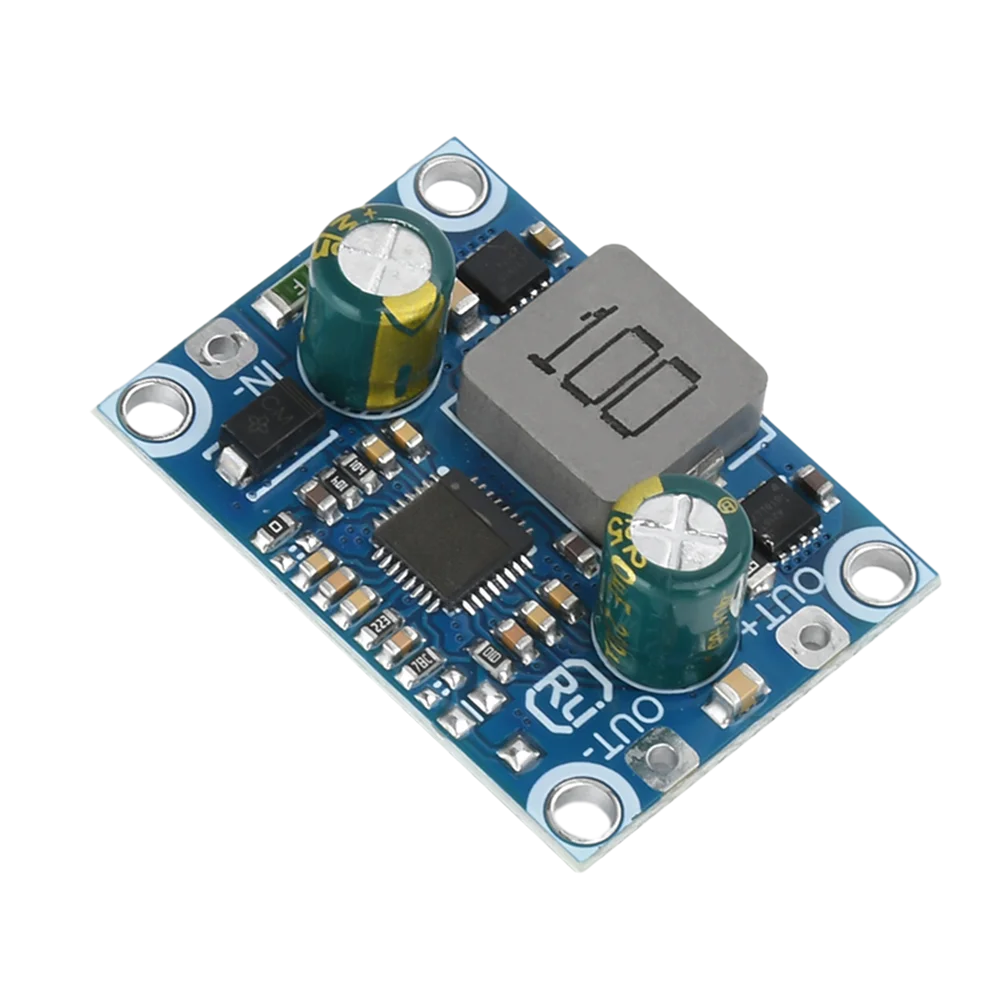 High-Efficiency Adjustable Voltage Regulator Module - Low Ripple, 5A Output