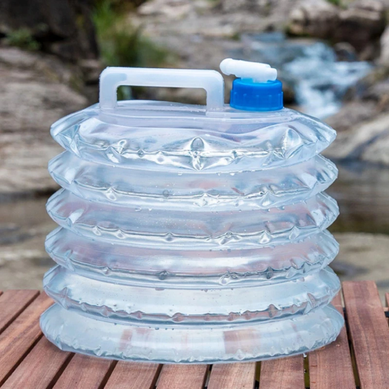 5L-15L حاوية زجاجات قابلة للطي قابلة للطي زجاجة تخ...