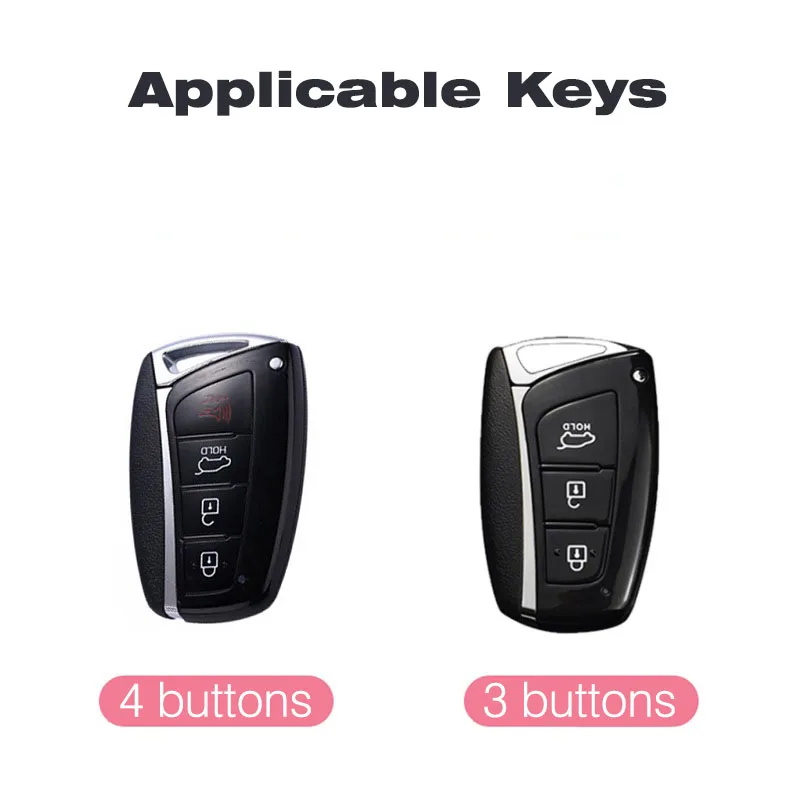 Premium Carbon Fiber Car Key Case Cover - Sleek and Durable Protection Accessory
