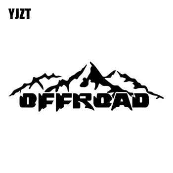 YJZT-오프로드 마운틴 그래픽 16.8x5.2cm, 재미있는 비닐 데칼 크리에이티브 캠핑 어드벤처 자동차 스티커