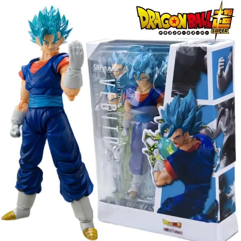 Dragon Ball Super Vegito Blu Action Figure Vegetto S.H.Figuarts Shf Super Saiyan God Pvc Anime Modello Kit Ornamenti Regali Di Giocattoli