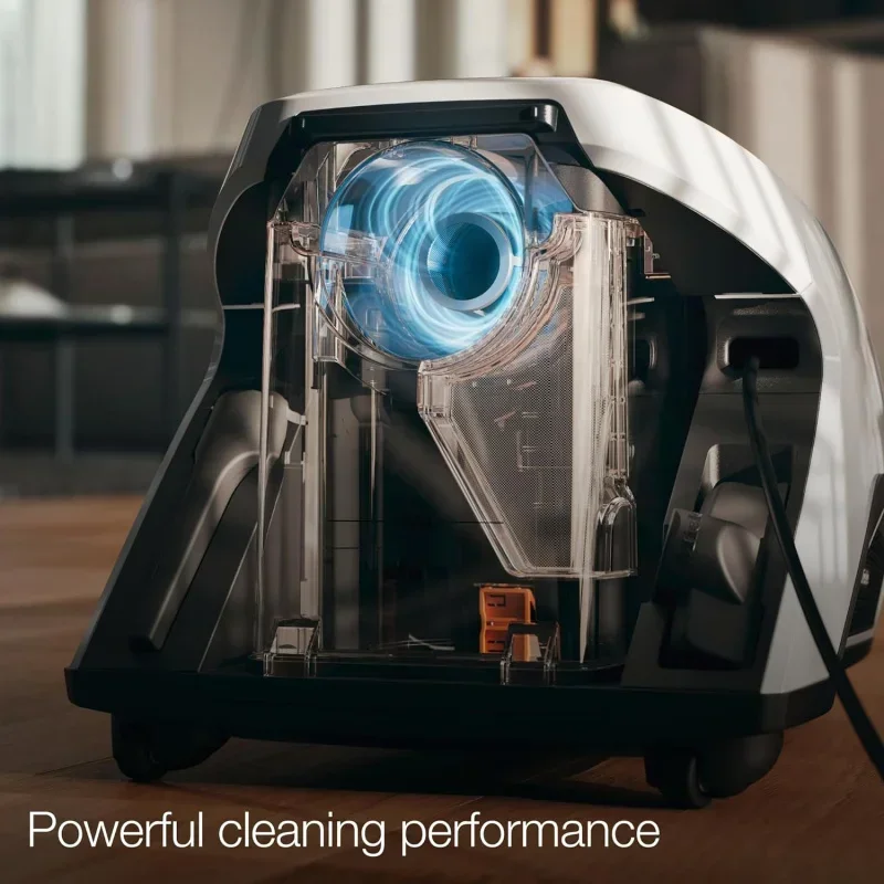 Miele Blizzard CX1 Turbo Team Bagless Canister Vacuum, Tech Blue-Portable, Household