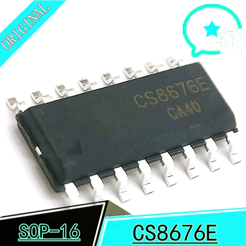 

10pcs CS8676E original CS8676E ESOP16 Mono Class-D audio power amplifier IC