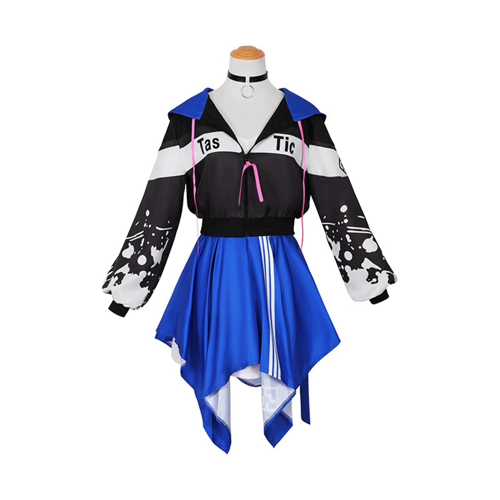 Project SEKAI: COLORFUL STAGE! Vivid Bad Squad Sportswear Cosplay Costume for Women (Unofficial)