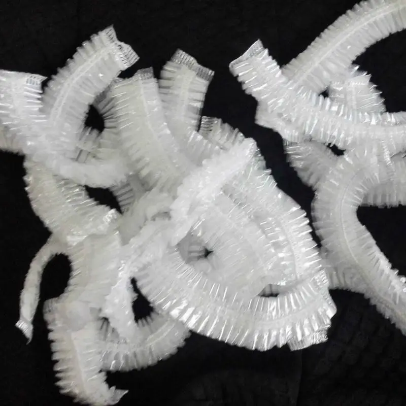 50/100pcs Elastic Waterproof Adults Shower Bathing Cap Disposables Spa Home Hair Hat