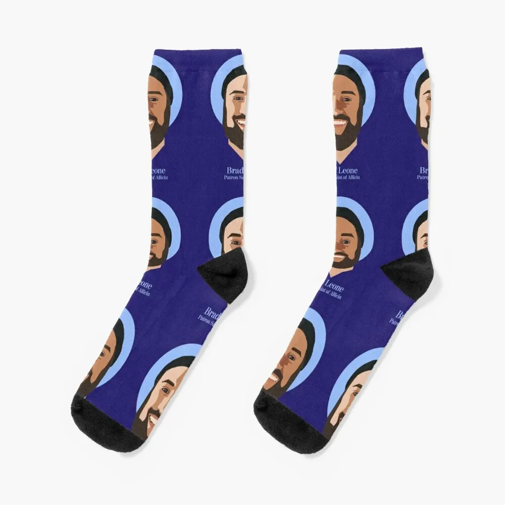 

brad leone: patron saint of allicin Socks Soccer kawaii warm winter Girl'S Socks Men's