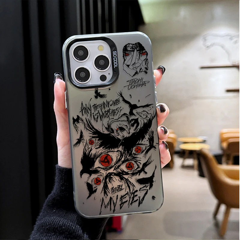 Naruto Itachi SHARINGAN Protective Phone Case
