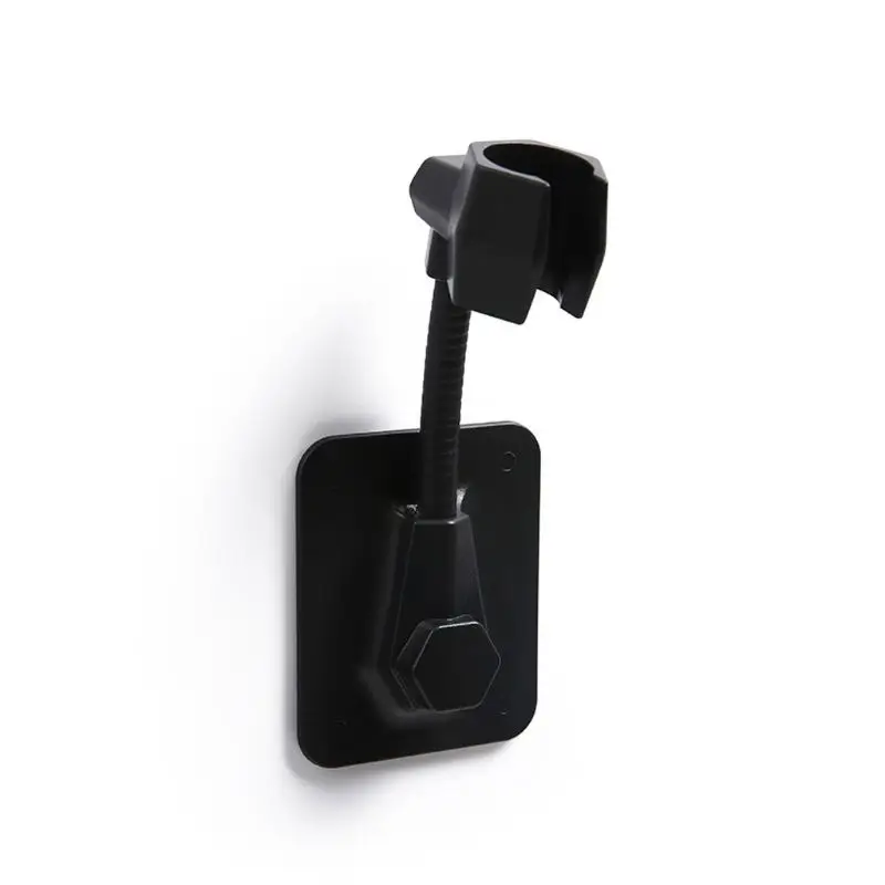 Bathroom Shower Wall Hanging Rack Free Punch Suction Cup Viscose Shower Rotating Base Nozzle Bracket Accessories Hanger