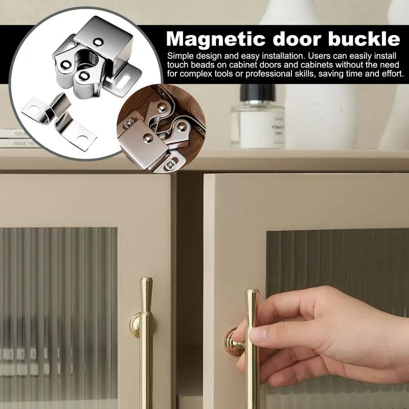 Cabinet Magnetic Catch Powerful Cabinet Door Magnets Heavy Duty Magnetic Closure Hardware Door Catch For Home Studio