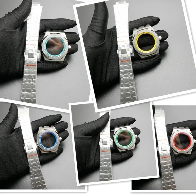 

41mm New NH35 Oak Case Improved Diving Watch Assembly Waterproof Mechanical Automatic Movement Suitable for NH35/36/4R Movement