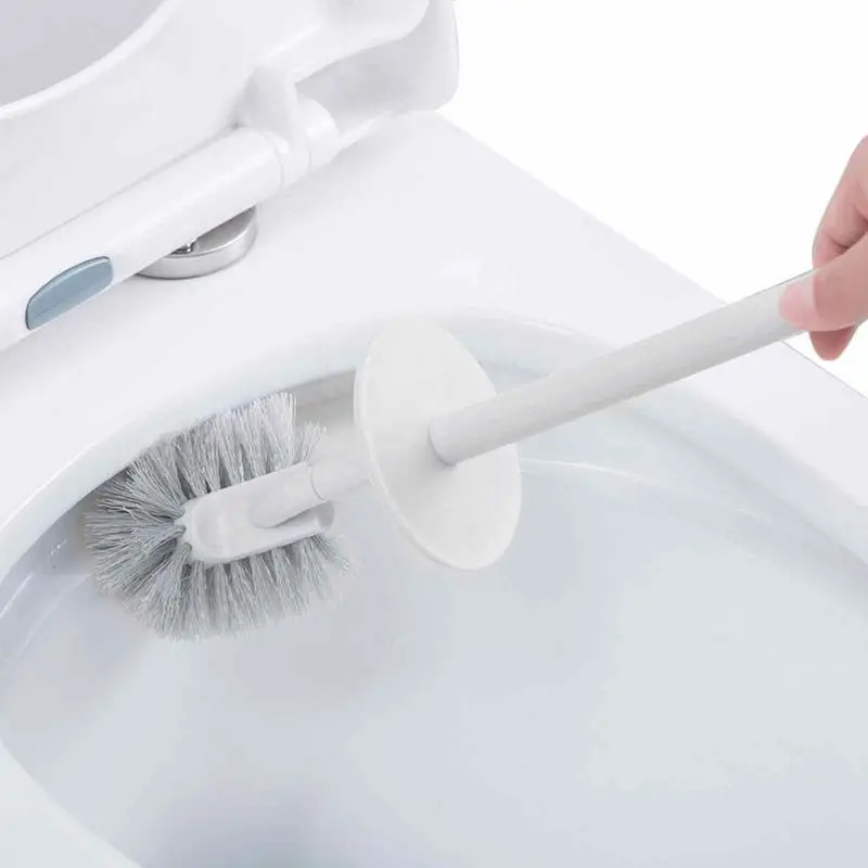 

Toilet Brush And Holder Set Toilet Bowl Cleaning Brush With Long Handle Soft Wool Brush For Bathroom