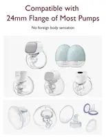 Silicone Flange Inserts for Breast Pumps Electric Breast Pumps Shield Nipple Tunnel Narrow Connector Feeding Essential 2