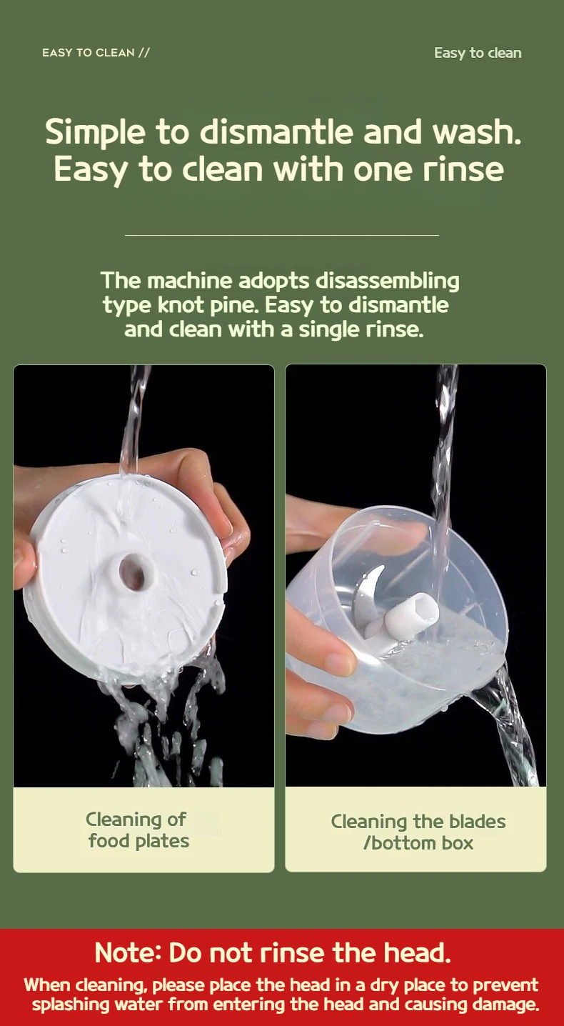 Mini Electric Garlic Chopper 250ML, USB Charging Ginger and Vegetable Cutter, Food Processor Kitchen Tool for Quick Chopping