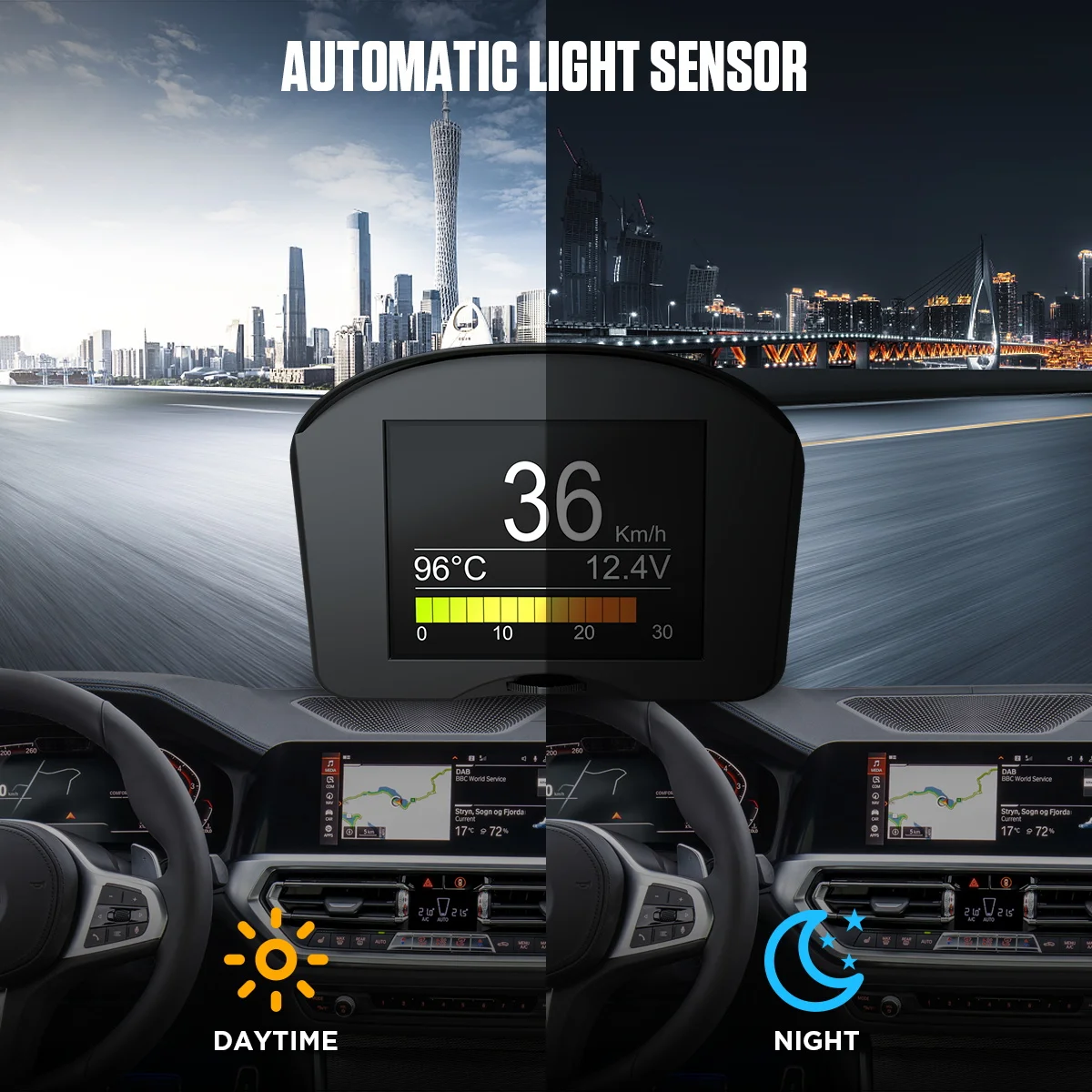 AUTOOL X50 ÷ ڵ OBD II HUD 跮    