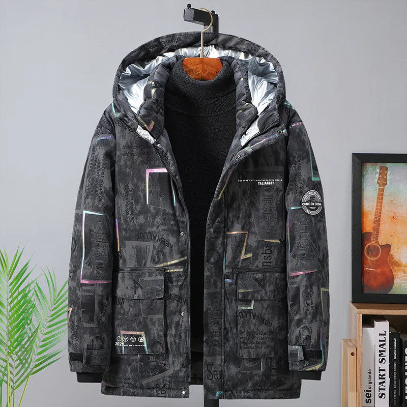 

Plus size winter men camouflage cotton-padded jacket plus size 10xl trendy brand cotton-padded jacket extra large padded jacket