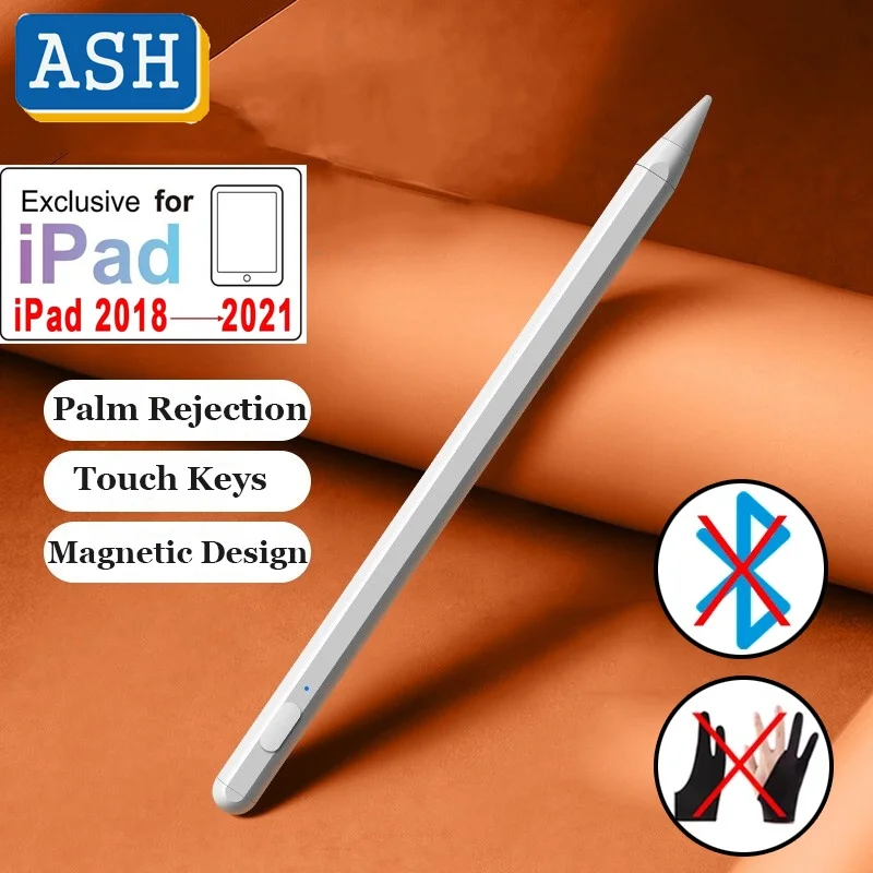 

For iPad Pencil Stylus Pen For Drawing With Palm Rejection For iPad 10.2 9th 8th 7th 9.7 6th Air 4 3 Pro 11 12.9 2021 Mini 6 5