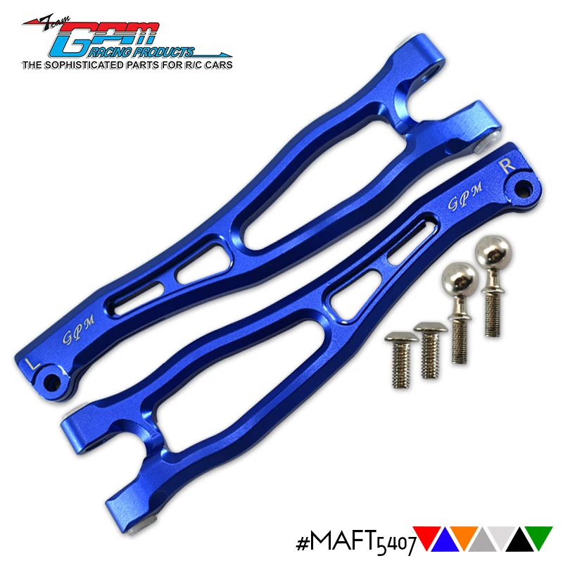 

GPM Aluminum Front Upper Arms for ARRMA 1/7 4WD FIRETEAM TACTICAL UNIT 6S BLX SPEED ASSAULT VEHICLE-ARA7618