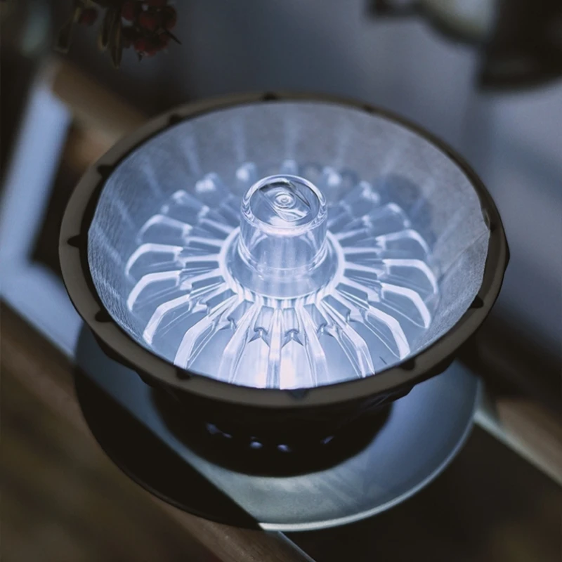 Coffee Filter Paper Assistant For Paragon Filter Cup T1 Paper Press Cone Hot Water Stamping Coffee Accessories