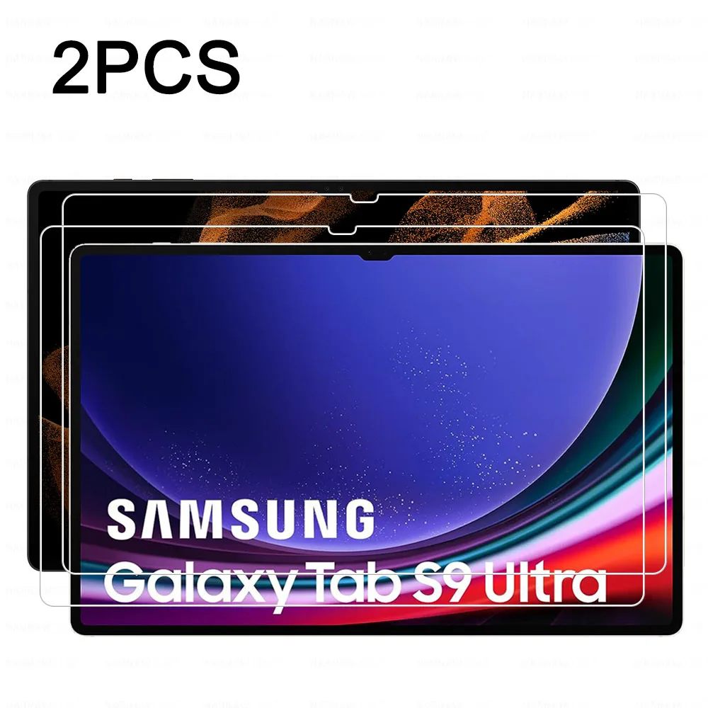 Protetor de Tela de Vidro Temperado à Prova de Arranhões Samsung Galaxy Tab s8 s8 Plus s8 Ultra s9 Ultra 11 12.4 14.6 hd Pcs
