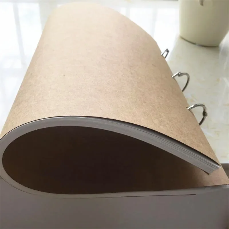 

A3/A4 Kraft Paper Vintage Loose-Leaf Sketchbook Sketchbook Notebook Handbook Handbook Graffiti Painting Blank Hand-Painted Noteb
