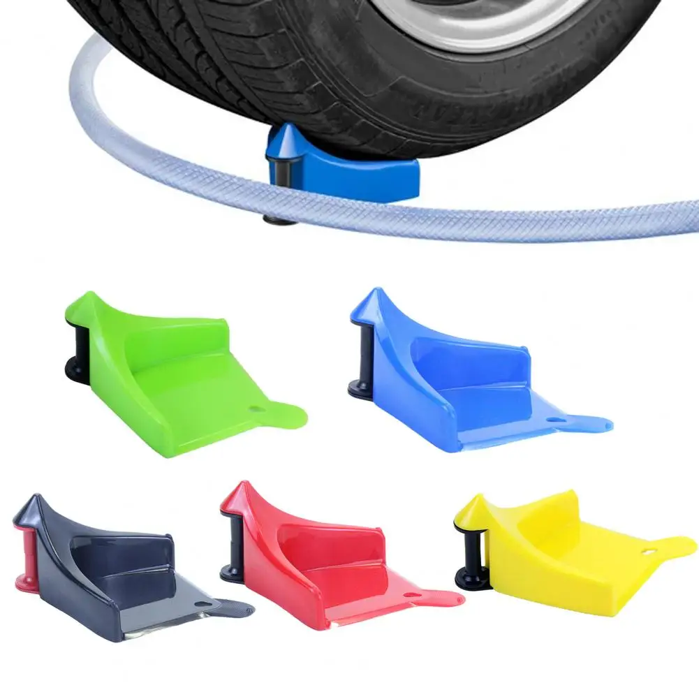 Car Hose Guide Car Washing Detailing Bicycle Hoses Guard Tire Hose Roller Prevents Pressure Washer Stuck Tire Hoses Guide