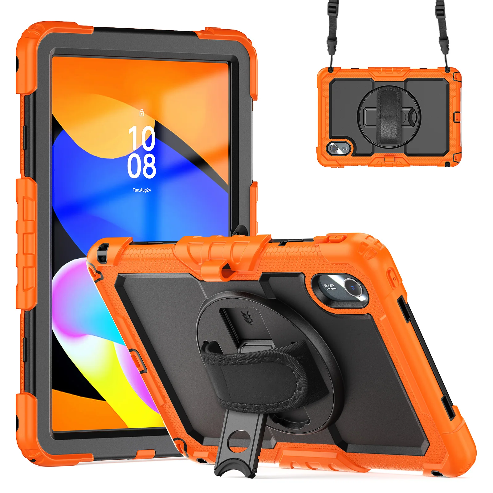 Universal Tablet Case with Screen Protector - Enhanced Protection and Style