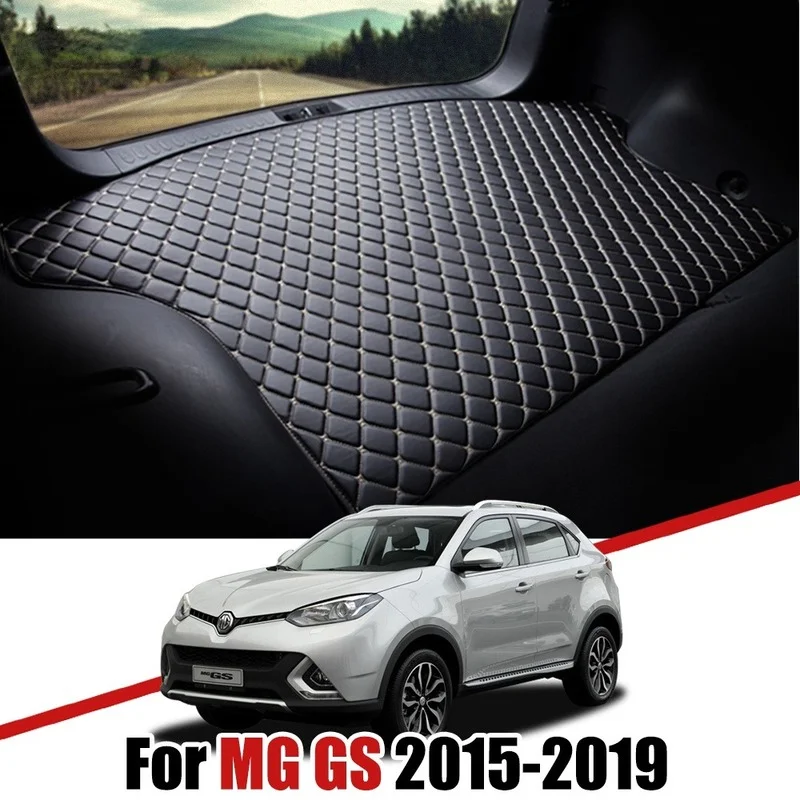 

Custom Car Trunk Leather Mats For MG GS 2015 2016 2017 2018 2019 Waterproof Non-Slip Liner Tray Cargo Accessories Accessories