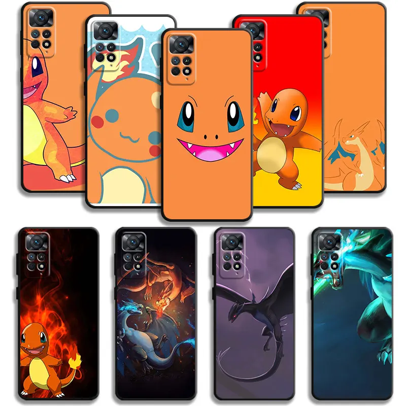 Fumetti Pokemon Cute Charizard Per Redmi Note 11 10 8 Pro Plus 9S 8T 9 5G 4G Per Redmi 10C K40 9 9C 9A 10 8 Custodie