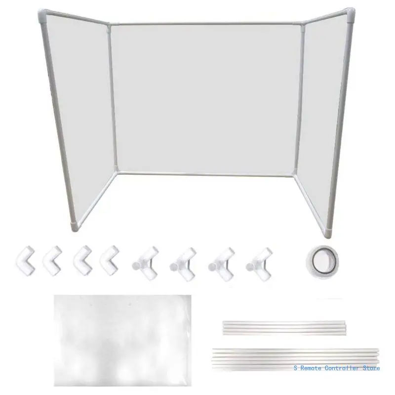 

Countertop Desk Sneeze Guard- Protective Partition, Shield Barrier for Coughing, Sneezing, Droplets Acrylic