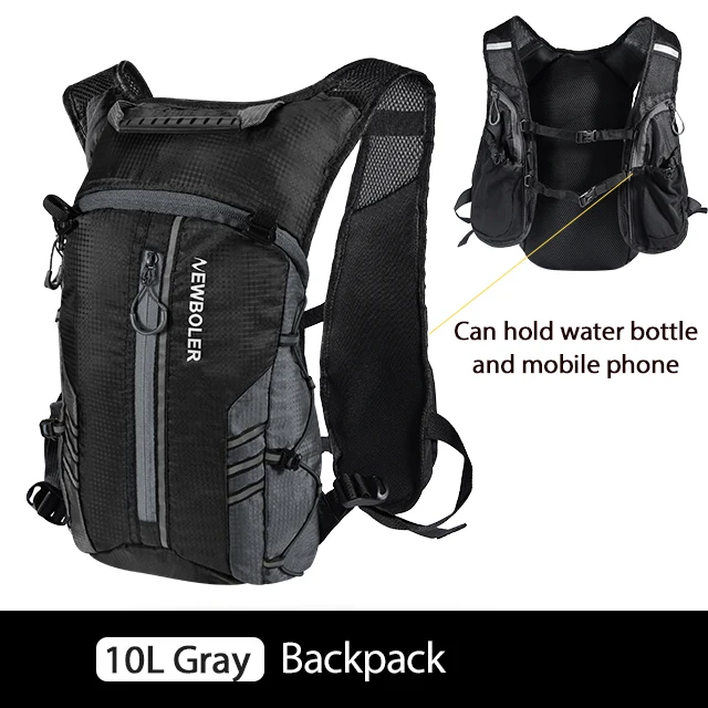 Su Şişeli Koşu Sırt Çantası Yeleği, Hafif Bisiklet Koşusu, Jogging, Maraton Koşusu, Yürüyüş Çantası