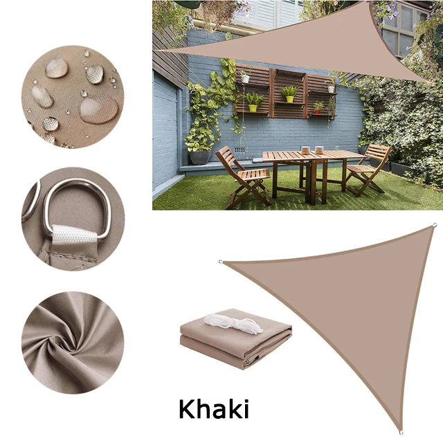 Waterproof Triangle Sunshade Protection Canopy