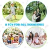Adhesive Tape Toddler Baby Machine Large Children Maker Bubbles and Dipping Tray Blowing Soap Tools 2