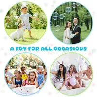 Adhesive Tape Toddler Baby Machine Large Children Maker Bubbles and Dipping Tray Blowing Soap Tools 2