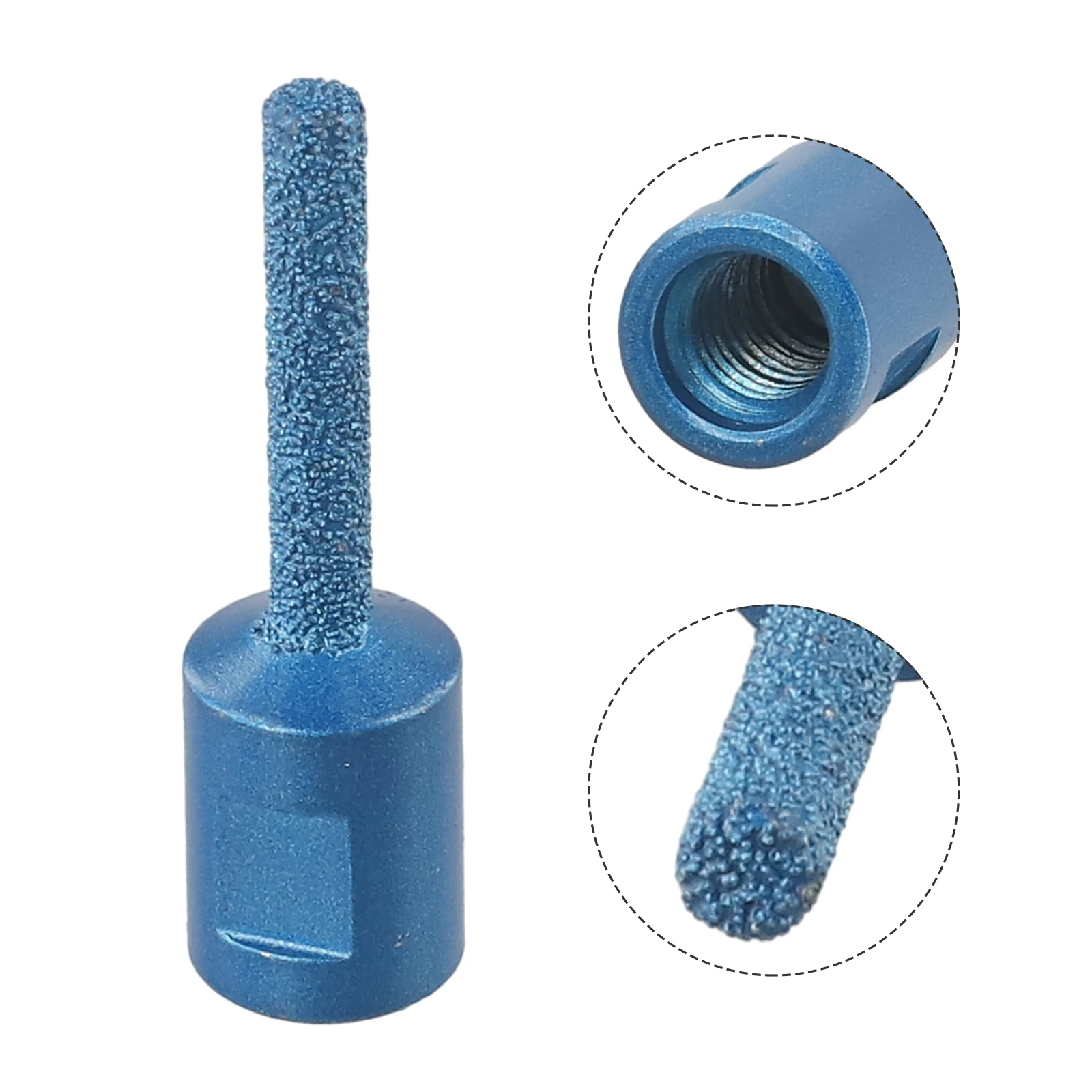 

Finger Bit Milling Cutting 6/10/15mm Blue Efficient Performance M10 Thread Durable High Quality Practical Quality Is Guaranteed