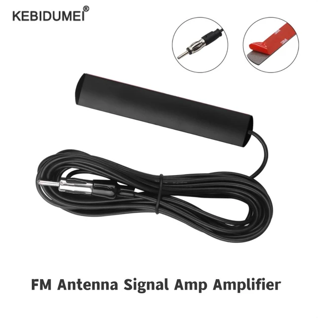 Antenne Signal Amp Verstärker FM Auto Auto Radio FM Antenne 85-112Mhz  Signal Verstärker für Marine Auto Fahrzeug boot Signal Verbessern