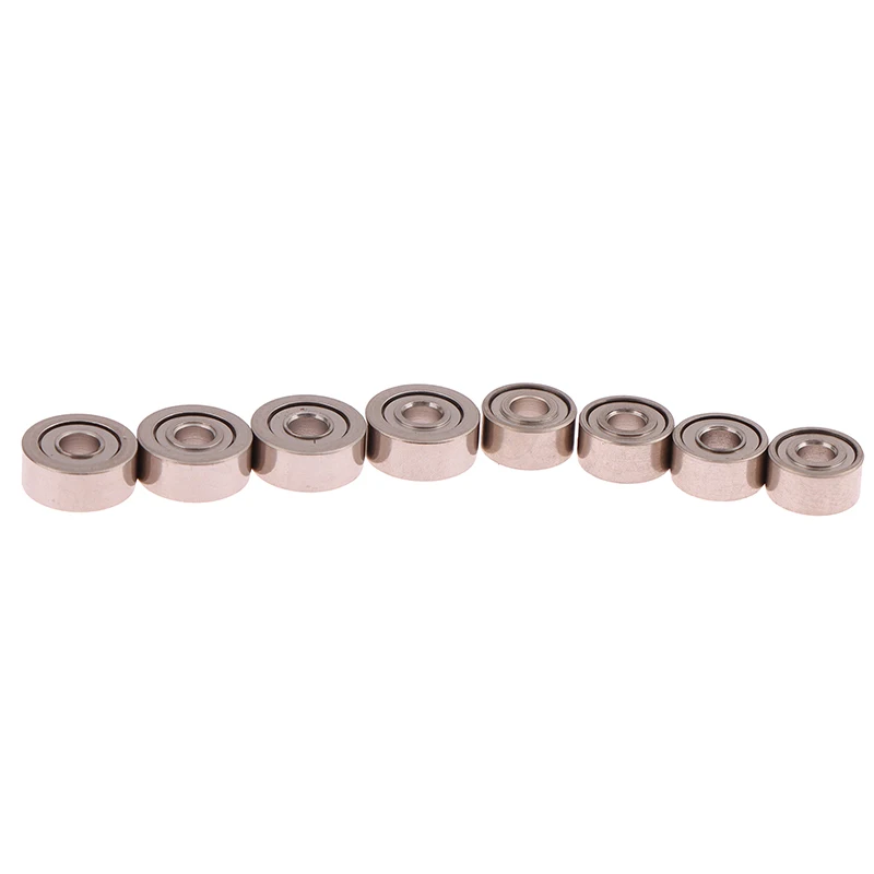RC Parts Model Repair Parts 12pcs Mini 4WD Bearings Retrofit Parts 520/620/830 Bearing for S2 MA Tamiya Yang Kai War Dragon 4WD Chassis/ Guide Wheel/ Gear