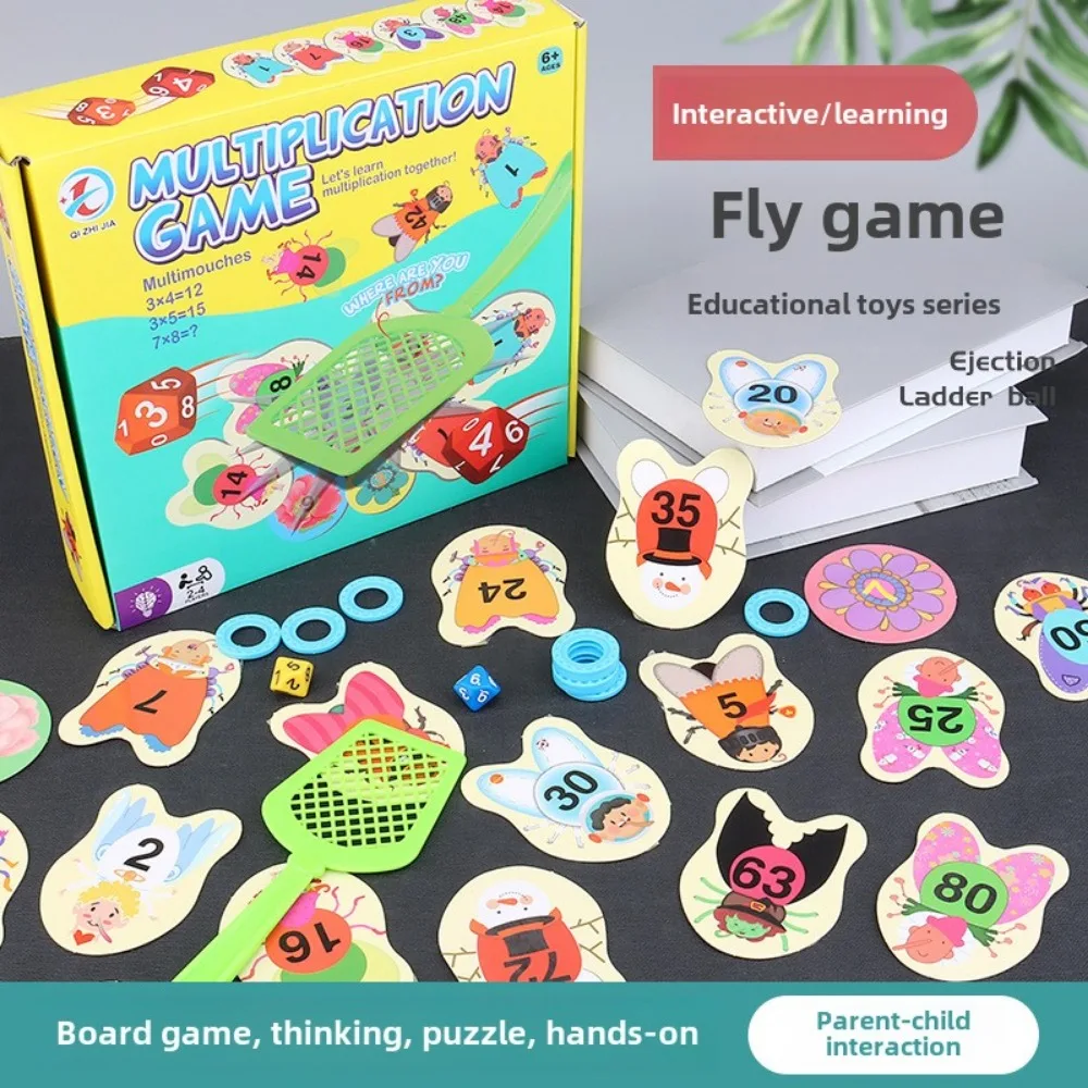Preschool Educational Toys Fun Cognition English Vocabulary Fly Swatting Parent-child Interaction Toys Intelligence Learning Toy