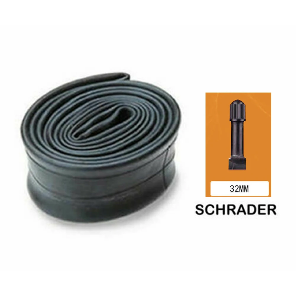 Tire Inner Tube 26x1.75/2.125 Inch 32/48mm AV/FV Accessories 220g Bicycle Bike Butyl Rubber Presta-Schrader Valve