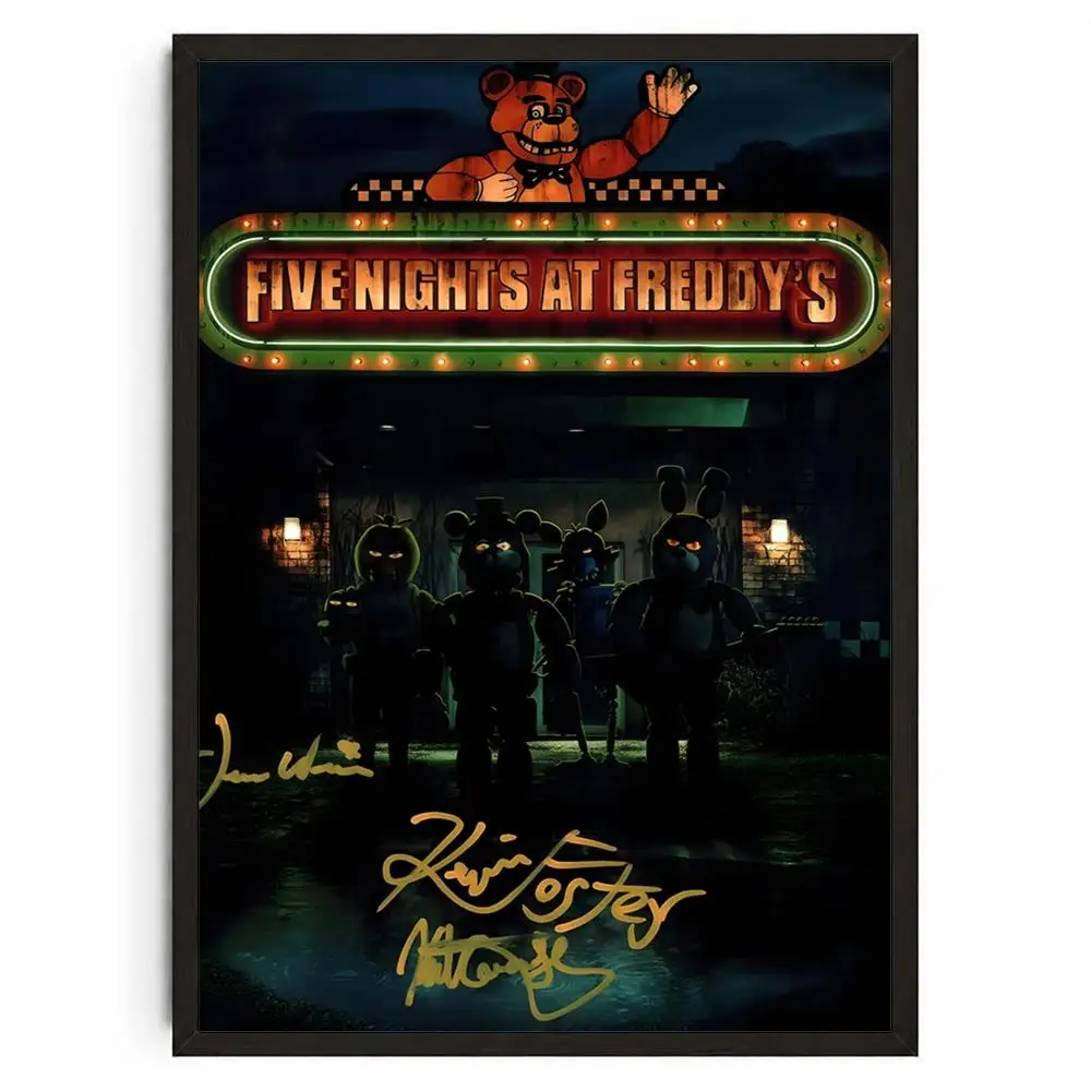 High-Definition FNAF Poster Stickers