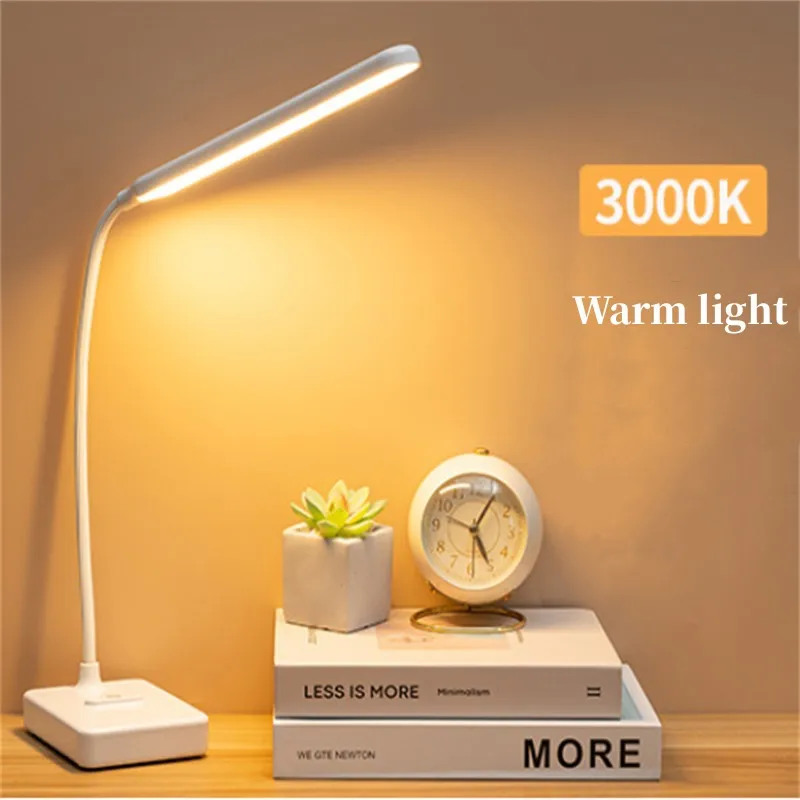 30 LED Reading Light Dimmable 3 Modes USB Rechargeable Touch Control Reading Study Light Table Lamp for Bedroom Christmas Gift 6