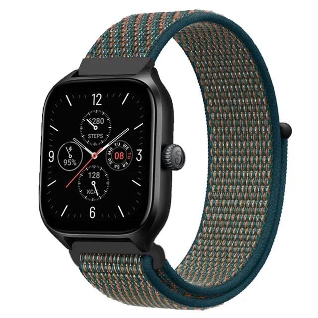Nylon Loop Smartwatch Band - Adjustable Strap in 20mm/22mm Sizes