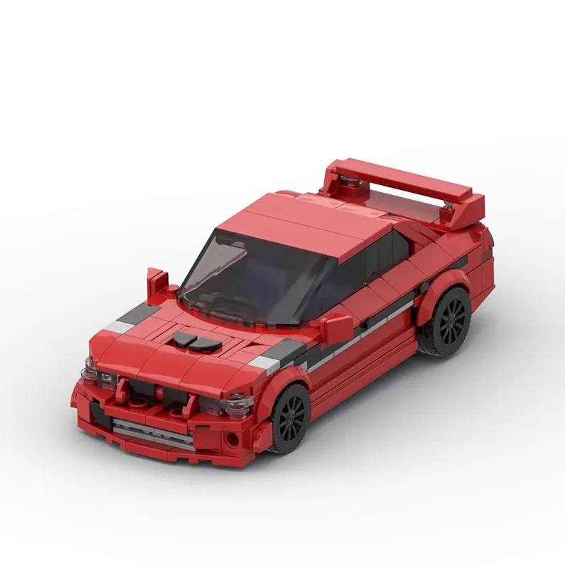 Aiaitoy технический наград EVO V скоростные чемпионы красные автомобили строительные блоки кирпичи Набор детских игрушек подарки для мальчиков и девочек