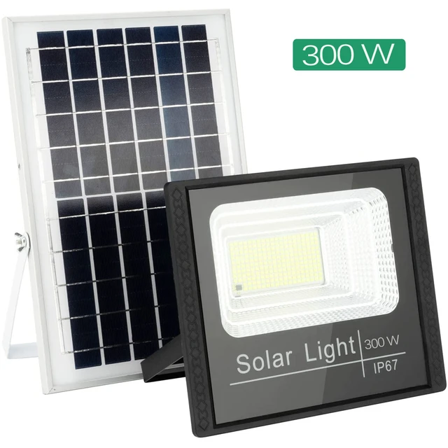 Solar Security Light - 300W With Remote Control